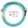 Шнур оптический duplex 20м LC-ST 50/125 мм OM3 LSZH Cabeus FOP-50-LC-ST-20m
