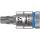 Головка торцевая 8767 A HF TORX Zyklop со вставкой DR 1/4 с функцией фиксации крепежа TX 27 x 28 мм WERA WE-003367