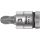 Головка торцевая 8755 A PZ Zyklop со вставкой Pozidriv DR 1/4 PZ 3 x 28 мм WERA WE-003355