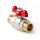 Кран шаровой полнопроходной, ручка-бабочка, НН 1 PRO AQUA FWB67-M25-M25x
