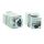 Модуль розеточный Keystone категории 6A FTP 1xRJ45 прямой совместим с Q-Tool Eurolan 16B-EA-07SL
