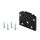 Заглушка MAG-ORIENT-CAP-2653-STR-D (BK) (IP20 металл, 3 года) Arlight 041294