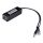 PoE-сплиттер Fast Ethernet стандарта PoE IEEE 802.3af. Длина кабеля - 17см OSNOVO PoE Splitter/2