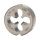 Плашка 1/4'' -20-UNC DINEN22568 HSS 2A 60 градусов 20x7мм (CzTool) Bucovice 245140BT