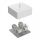Коробка огнестойкая для кабель-канала 40-0450-FR2.5-6 Е15-Е120 75х75х30 Промрукав 40-0450-FR2.5-6