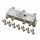 Делитель ТВ краб x 6 + 7шт. F BOX 5-1000 МГц Silver, REXANT 05-6104