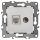 Розетка комбинированная RJ45+TV, Эра12, белый, 12-3110-01 ЭРА Б0027441