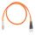 Шнур оптический коммутационный (патч-корд), LC-FC, дуплекс (duplex) OM2, нг(А)-HF, оранжевый, 15 м Datarex DR-220258