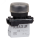Кнопка КМЕ4602м-черный-0но+2нз-цилиндр-IP65- КЭАЗ 332056
