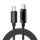 Кабель USB Type-C - Type-С, 5A, 100Вт, 1м, черный REXANT 18-7074