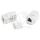 Вставка Keystone Jack RJ-45(8P8C) категория 6A 110 IDC заделка с помощью NE-TOOL белая Hyperline 47013