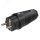 Вилка каб 16А/250V/2P+E/IP44 корпус черный, маркер черный PCE 0522-ss