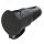 Розетка каб 16A/250V/2P+E/IP54 с черным крышкой и корпусом, маркер белый PCE 2511-sw