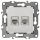 Розетка комбинированная RJ45+RJ11, Эра12, белый, 12-3109-01 ЭРА Б0018248