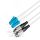 Шнур оптический dpc LC/UPC-FC/UPC 9/125 G.657A1 2.0мм 25м LSZH (патч-корд) NTSS NTSS-DPC-657-LC/U-FC/U-2.0-25