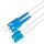 Шнур оптический dpc LC/UPC-SC/UPC 9/125 G.657A1 2.0мм 25м LSZH (патч-корд) NTSS NTSS-DPC-657-LC/U-SC/U-2.0-25