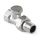 Клапан прямой запорно-регулирующий 3/4 PRO AQUA LVS-m20-f20x