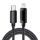 Кабель USB Type-C - Lightning для Apple, 3А, 1м, черный REXANT 18-7068