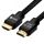 Кабель HDMI 2.0, Ultra HD 19М на 19М, 1 м., AL черный нейлон Greenconnect GCR-51307