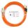 Шнур оптический duplex 10м SC-FC 62,5/125 мм LSZH Cabeus FOP-62-SC-FC-10m