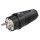 Вилка кабельная 16А/250V/2P+E/IP54 корпус черный, маркер черный PCE 0521-ss
