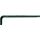 Ключ Г-образный 950 PKL BlackLaser с шаром 7/32 x 180 мм WERA WE-022078