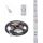 Лента LED 3 м 12 В 3030 RGB IP23 30 LED/м для БП с клеммами LAMPER REXANT 141-2032