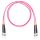 Шнур оптический коммутационный (патч-корд), ST-ST, дуплекс (duplex) OM4, нг(А)-HF, маджента, 3,0 м Datarex DR-223374