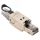 Коннектор TERACOM PRO полевой заделки RJ-45 (8P8C) экран. STP для каб. Cat.6 EKF TRP-PLUG-6STP-FST