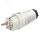 Вилка каб 16A/250V/2P+E/IP54 корпус серый, маркер черный PCE 0511-gs