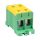 Клемма силовая вводная двойная КСВ 16-95 желто-зеленая PROxima EKF plc-kvs2-16-95-y-green