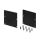 Заглушка SL-LINE-5050-LW BLACK глухая (металл) Arlight 038714