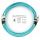 Шнур оптический duplex 5м FC-FC 50/125 мм OM3 LSZH Cabeus FOP-50-FC-FC-5m