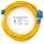 Шнур оптический duplex 10м LC-SC 9/125 sm LSZH Cabeus FOP(d)-9-LC-SC-10m