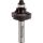 Фреза кромочная калевочная внутренний радиус 6.35R 25,4х12,7х8х32х2Т Makita D-11330