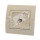 DERIY Розетка RJ45 крем Lezard 702-0303-139