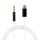 Кабель аудио Type C на AUX Jack 3.5 мм, 1 м., ультрагибкий, черный Greenconnect GCR-52329