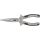 Длинногубцы прямые с духкомпонентными рукоятками, 180 мм Thorvik LNP0180