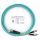 Шнур оптический duplex 3м FC-ST 50/125 мм OM3 LSZH Cabeus FOP-50-FC-ST-3m