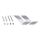Держатель S2-LINIA55-F Set (ARL, Металл) Arlight 021191