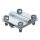 Соединитель проволоки крестовой OBO Bettermann 251 8-10