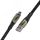 Кабель Micro USB, 1.7 м., черный нейлон, быстрая зарядка Greenconnect GCR-51949