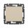 VALENA Кнопка в рамку слоновая кость Daccord/Legrand 774311