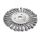 Щетка дисковая жгутовая Д175x13x22,2, ворс сталь 0,50 (13-023) EuroBrush EB-DST6L