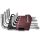 Набор ключей торцевых TORX® коротких, Т10-T50, 9 предметов Thorvik TKS9S