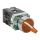 Переключатель BD33 3P c желтой подстветкой 230В NO PROxima EKF xb2-bk33-y-230