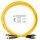 Шнур оптический duplex 2м FC-ST 9/125 sm LSZH Cabeus FOP(d)-9-FC-ST-2m