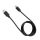Кабель Type-C - Lightning 3A, 1m, PVC, black, 18-1827, REXANT 18-1827