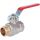 Кран шаровой 3/4 ВН/НР, ручка рычаг Rommer RBV-0002-0210320