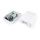Розетка компьютерная RJ-45(8P8C) кат 6 экранированная Hyperline SB1-1-8P8C-C6-SH-WH